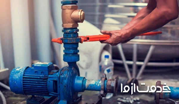 تعمیر پمپ آب سوخته